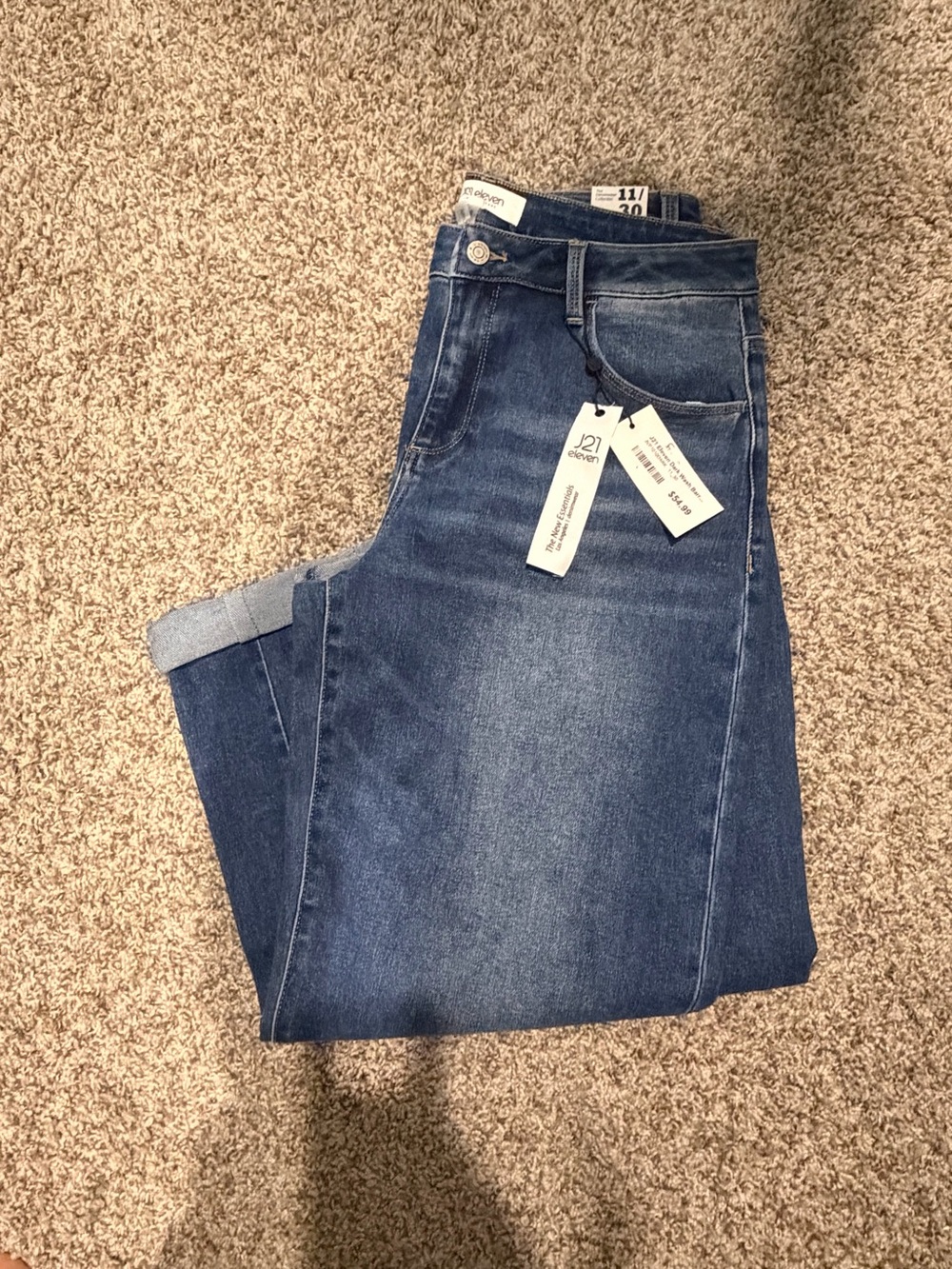 J21 by Jennyfer Dark Wash Blue Jeans